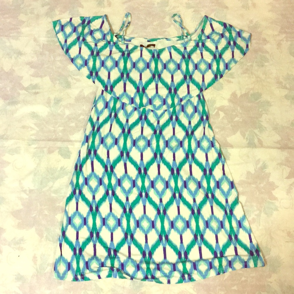 Tart Tacita Women's Short ikat print casual Dress - Picture 3 of 7